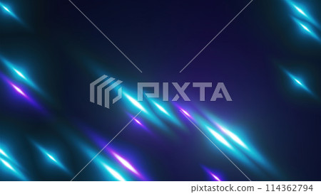 Beams Of Light Different Colours 114362794