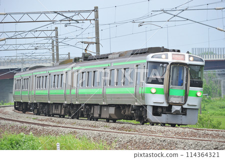 函館本線 豐幌江別 JR 北海道 721 系列 F-2 編隊（札幌）區間快速 114364321
