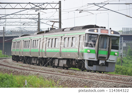 函館本線 豐幌江別 JR 北海道 721 系 F-3020 編組（札幌）區間快速 114364322