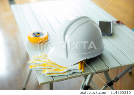 Landscape with helmet 114365210