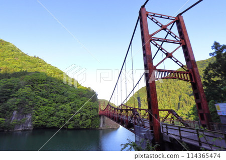 Tabiashi Bridge on National Route 418, the only bridge of its kind in Japan Tabiashi Bridge on National Route 418, the only bridge of its kind in Japan 114365474