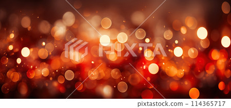 Blurry Background with Many Lights. AI Generated Image 114365717