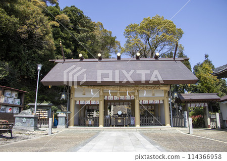 上前神社參拜殿 半田市 114366958