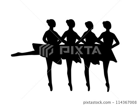 Ballet pose 114367008