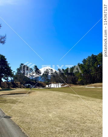 可以看到富士山的高爾夫球場 可以看到富士山的高爾夫球場 114367137