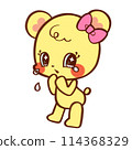 Retro bear (tears) 114368329