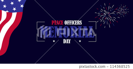 Honoring Our Heroes A Stunning Peace Officers Memorial Day Illustration Honoring Our Heroes A Stunning Peace Officers Memorial Day Illustration 114368525