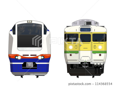 Niigata train No.7_E653 series 1100 series / 115 series 500 series 114368554