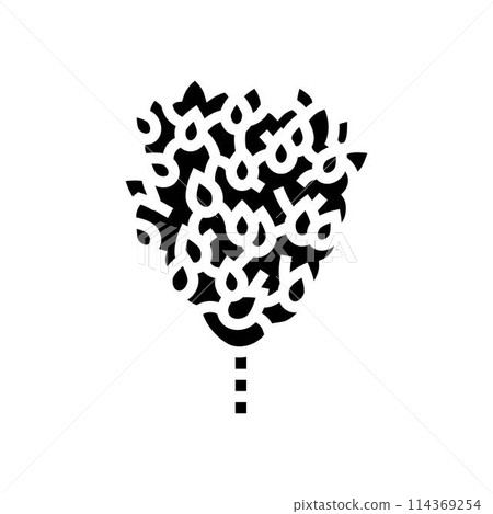 whisk sauna glyph icon vector illustration 114369254