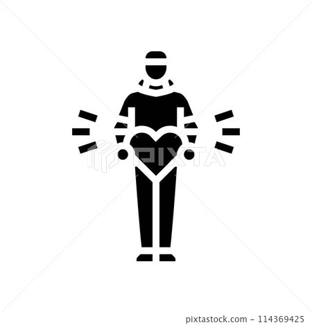 self expression emo glyph icon vector illustration self expression emo glyph icon vector illustration 114369425