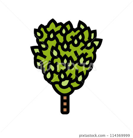 whisk sauna color icon vector illustration 114369999