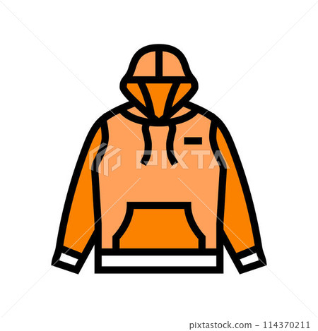 hoodies clothing color icon vector illustration hoodies clothing color icon vector illustration 114370211