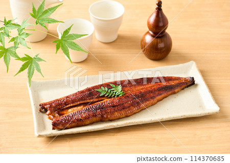 Grilled eels Grilled eels 114370685