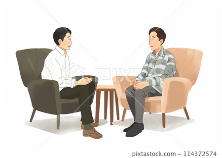接受諮詢的男性 114372574