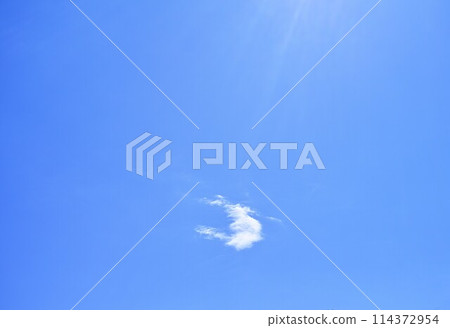 藍色的天空和雲圖像 藍色的天空和雲圖像 114372954