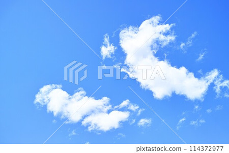 藍色的天空和雲圖像 藍色的天空和雲圖像 114372977
