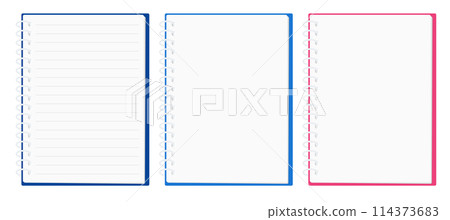 彩色圓環筆記本組 3 種 彩色圓環筆記本組 3 種 114373683