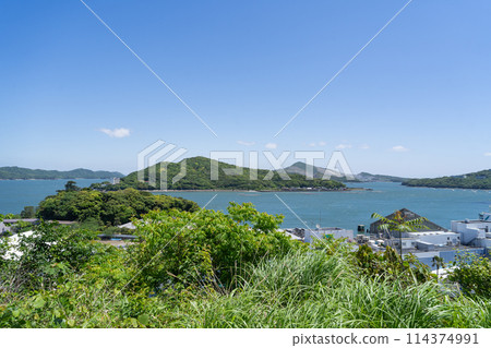 The view from the ruins of Toba Castle (Toba City, Mie Prefecture) 114374991