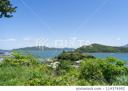 The view from the ruins of Toba Castle (Toba City, Mie Prefecture) 114374992