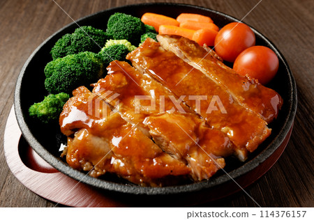 照燒雞肉牛排 照燒雞肉牛排 114376157