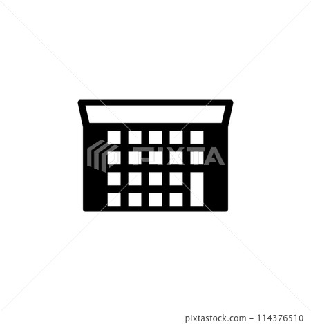 Calculator Flat Vector Icon Calculator Flat Vector Icon 114376510