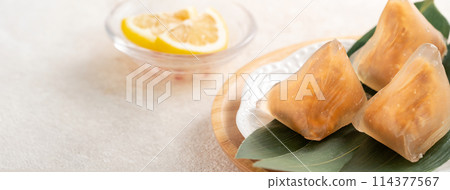 zongzi crystal rice dumpling ice rice dumpling dragon boat festival zongzi crystal rice dumpling チマキ dragon boat festival 114377567