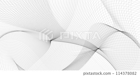 幾何抽象基因波科學紋理背景 114378082