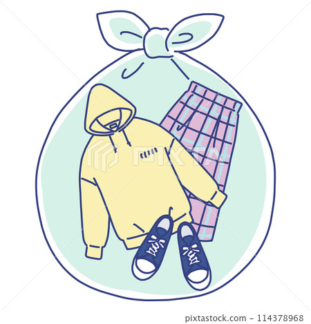 衣服塑膠袋、垃圾袋 衣服塑膠袋、垃圾袋 114378968