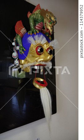 Right mask of Gao Changgong, King of Lanling, from the Wuyu, Northern Qi Dynasty, China 114379952