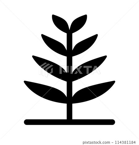 Herb icon. Vector illustration graphic design Herb icon. Vector illustration graphic design 114381184