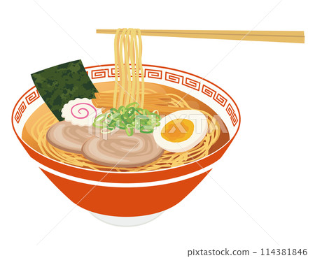 食品_拉麵_醬油拉麵 114381846