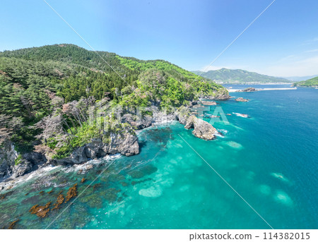 "Iwate Prefecture" Aerial photography of the Anatoshiiso area using a drone "Iwate Prefecture" Aerial photography of the Anatoshiiso area using a drone 114382015