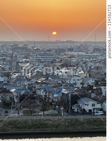 葛飾柴又的日出景觀 114382715