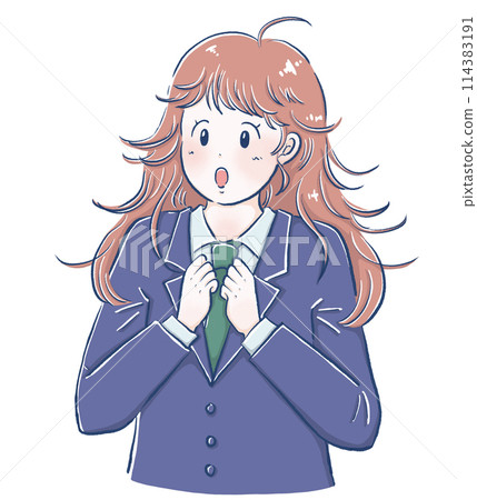 驚人的女孩高中生 114383191