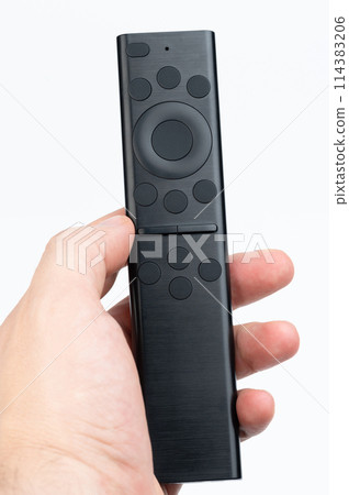Black generic tv remote control Black generic tv remote control 114383206