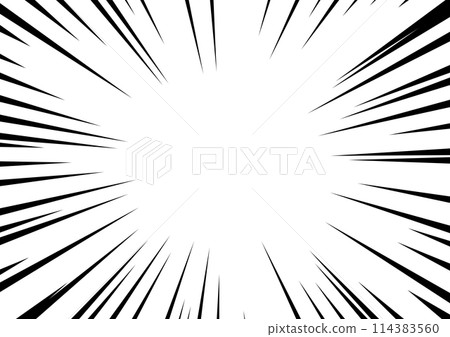 Thick convergent lines 114383560