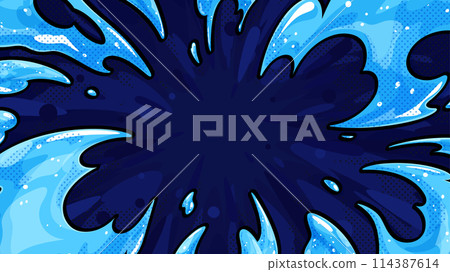 Water explosion effect background_16:9 Water explosion effect background_16:9 114387614