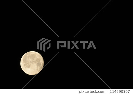 The moon of the 16th night of the 3rd month of the Yayoi period. 114390507