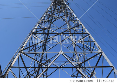 輸電塔高壓交流電 114390848