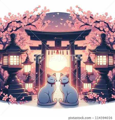 Cats and Shrines: A Mysterious Encounter 114394016