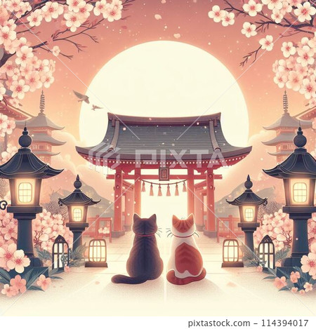 Cats and Shrines: A Mysterious Encounter 114394017