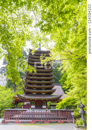 新綠季節、談山神社、十三層寶塔（神社神社） 114394103