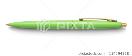彩色綠色鋼筆 114394528