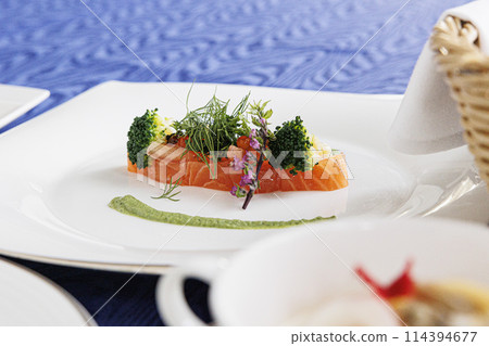 Delicious French appetizer 114394677