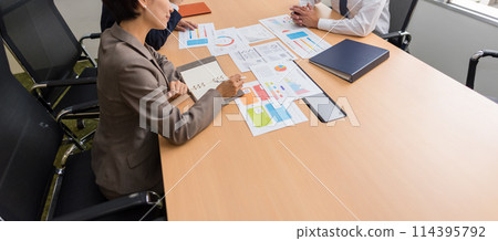 Business person: business scene 114395792
