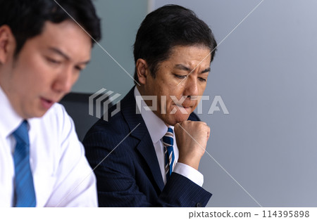 Business person: business scene 114395898