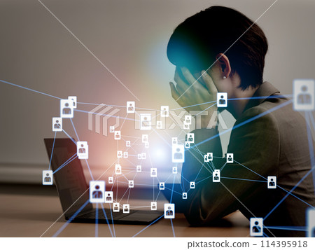 Business person: business scene 114395918