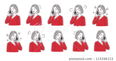 打電話的女人,打電話的女人,女人,女孩,智能手機,智能手機,電話,詢問,投訴, 打電話的女人,打電話的女人,女人,女孩,智能手機,智能手機,電話,詢問,投訴, 114396153