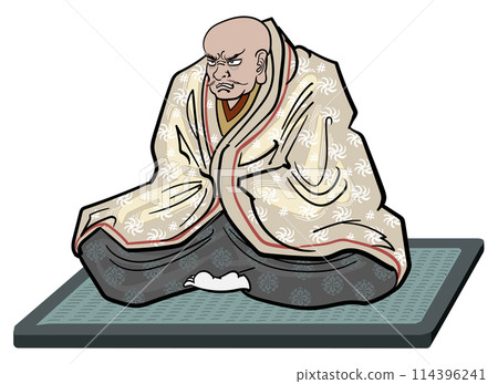 Seated statue of Taira no Kiyomori 114396241