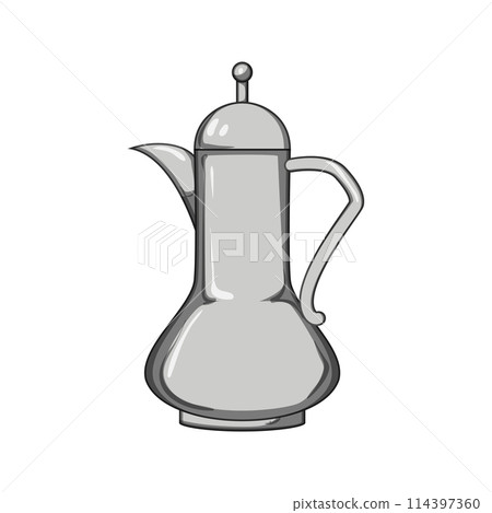 food arabic tea pot cartoon vector illustration food arabic tea pot cartoon vector illustration 114397360
